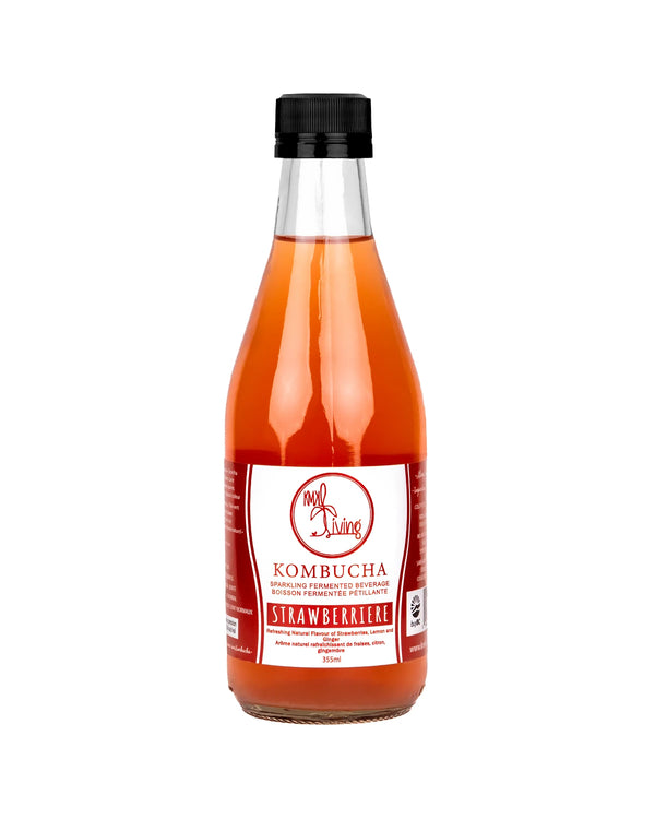 KMK Living Inc. A Functional Beverage Company Strawberriere Kombucha